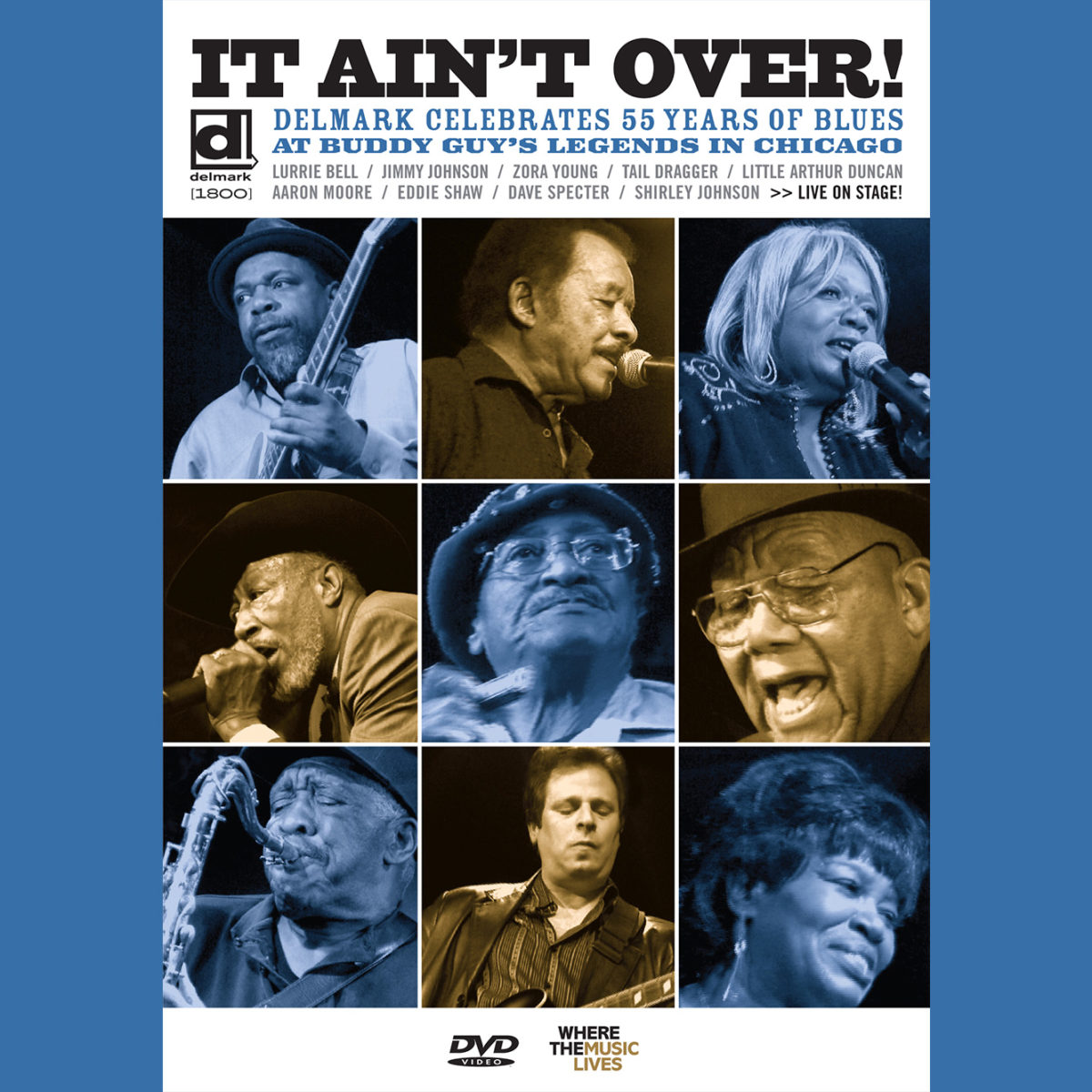 その他 It Ain't Over: Delmark Celebrates 55 Years [DVD] DVD: It Ain't Over! – Delmark Celebrate 55 Years Of Blues: Live at