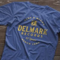 Delmark 65th Anniversary Logo T-Shirt
