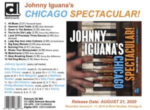 Johnny Iguana’s Chicago Spectacular: the Blues Album Everybody is talking about!