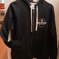 Delmark Records Long Sleeve Zip Hoodie