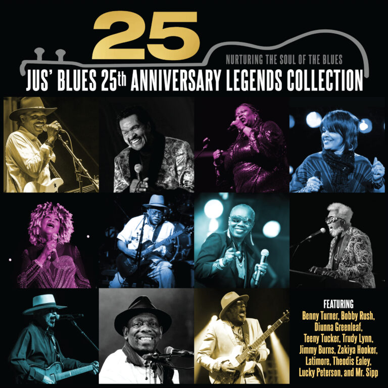 JUS’ BLUES Music Foundation awards 2025 honorees, including Delmark artists SHIRLEY JOHNSON and WILLIE BUCK and a very special compilation featuring JIMMY BURNS, Bobby Rush, Latimore and MORE!