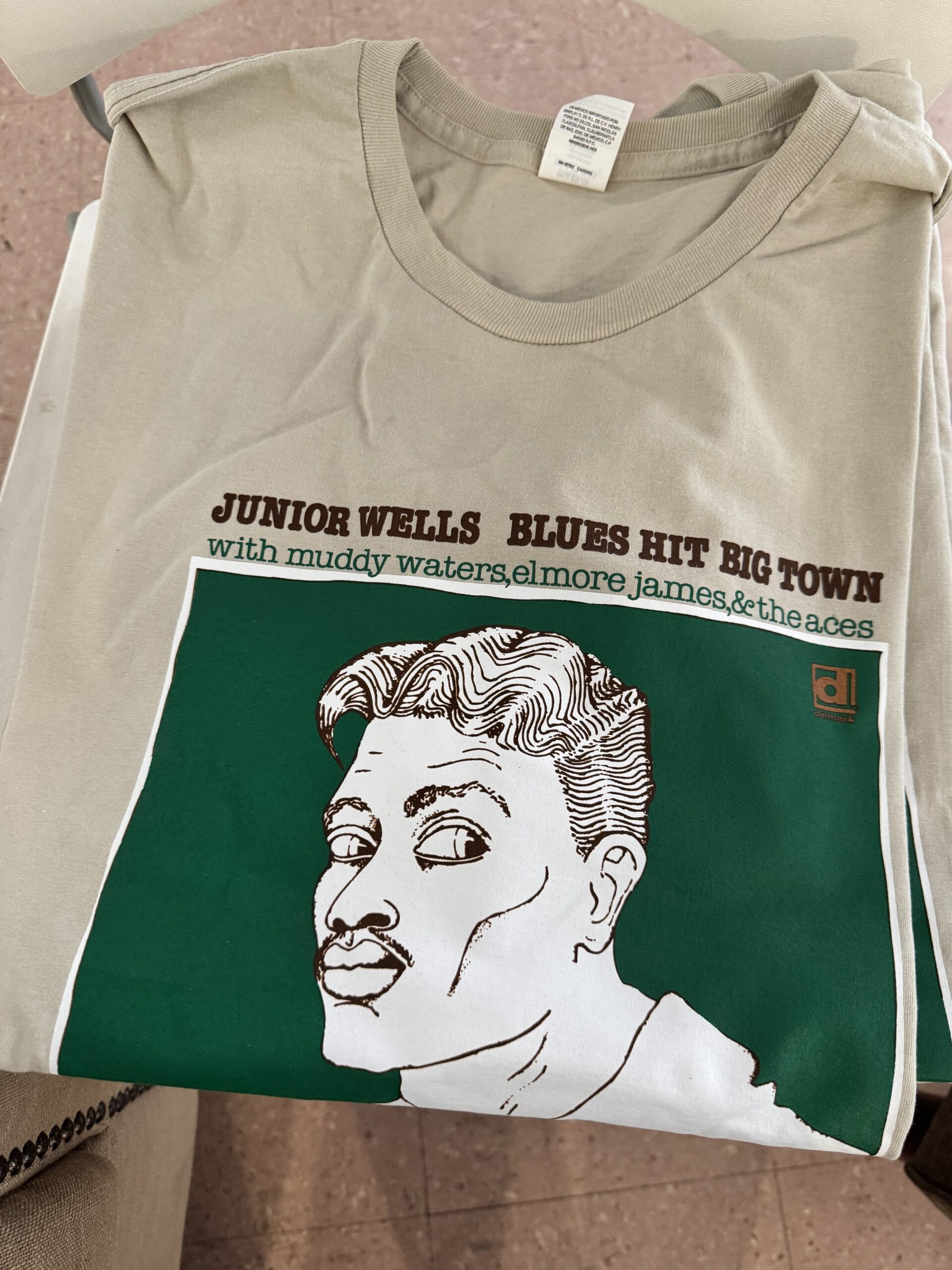 Delmark Blues Hit Big Town Graphic T-Shirt - Image 5