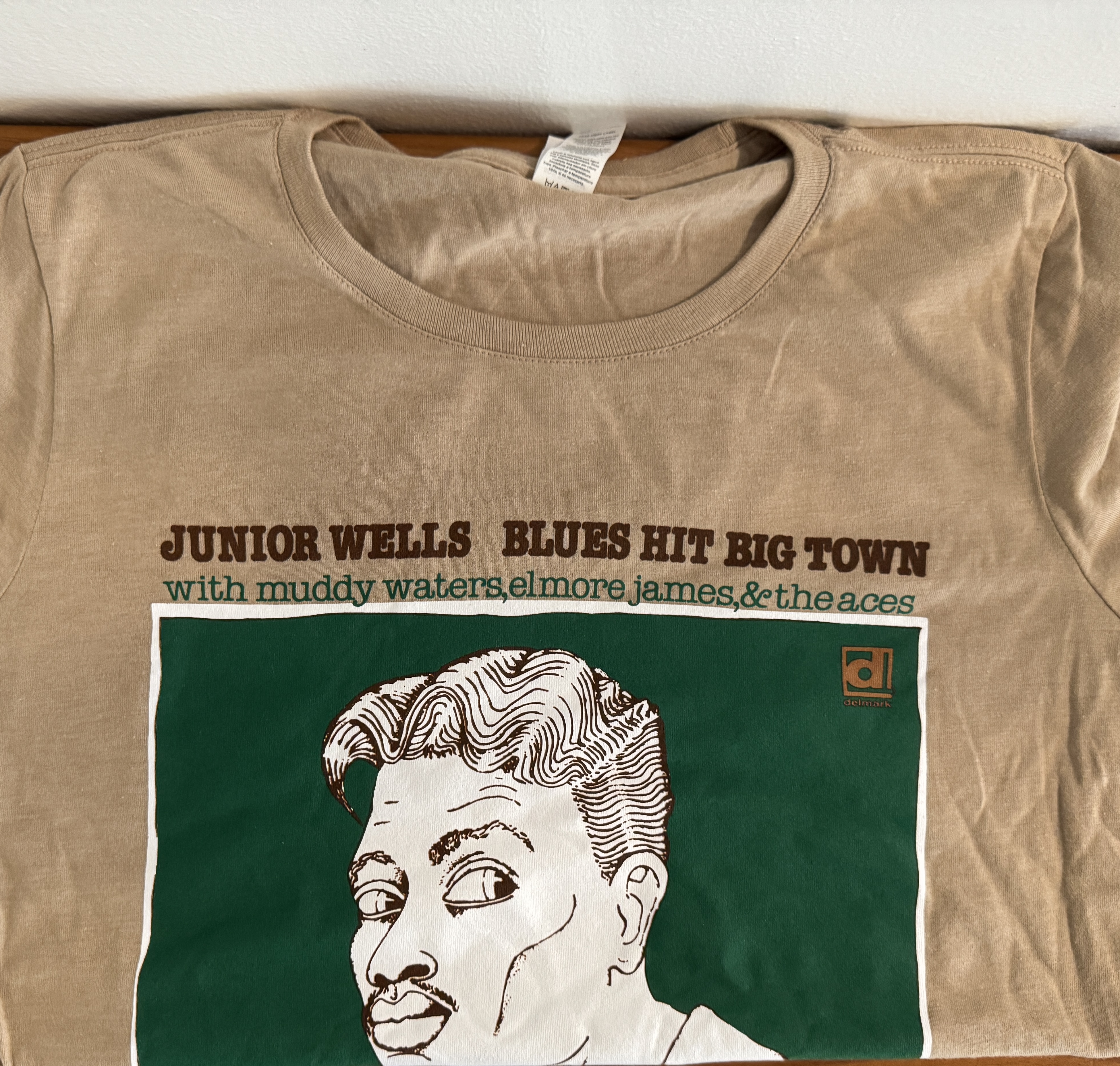 Delmark Blues Hit Big Town Graphic T-Shirt - Image 6